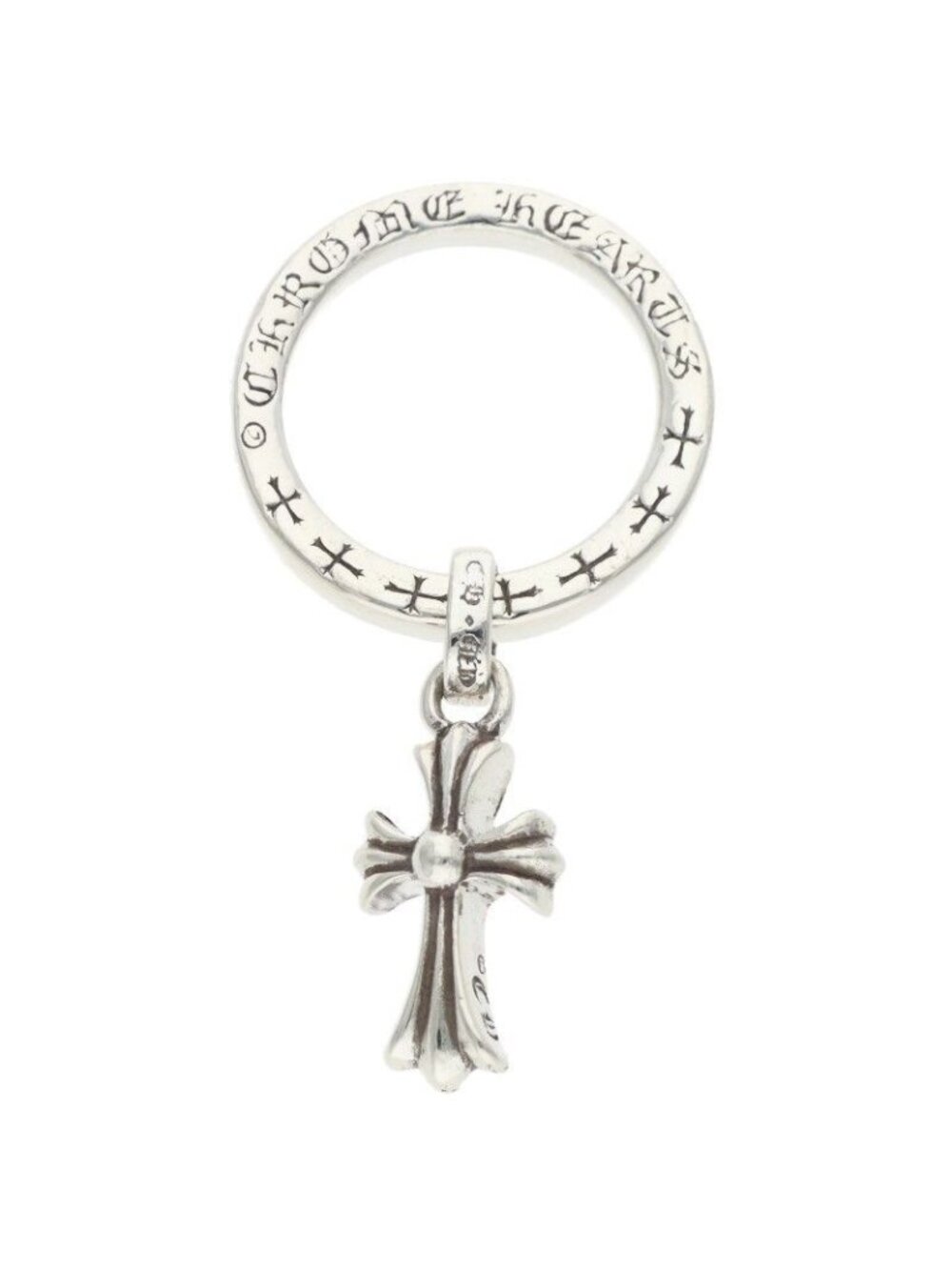 Chrome Hearts NTFL Baby Fat Motif Silver Ring